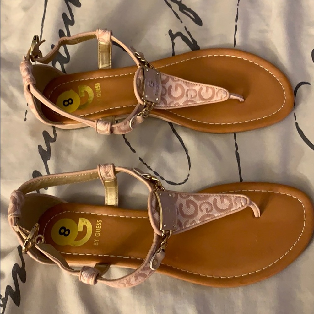 Pink Guess Sandals